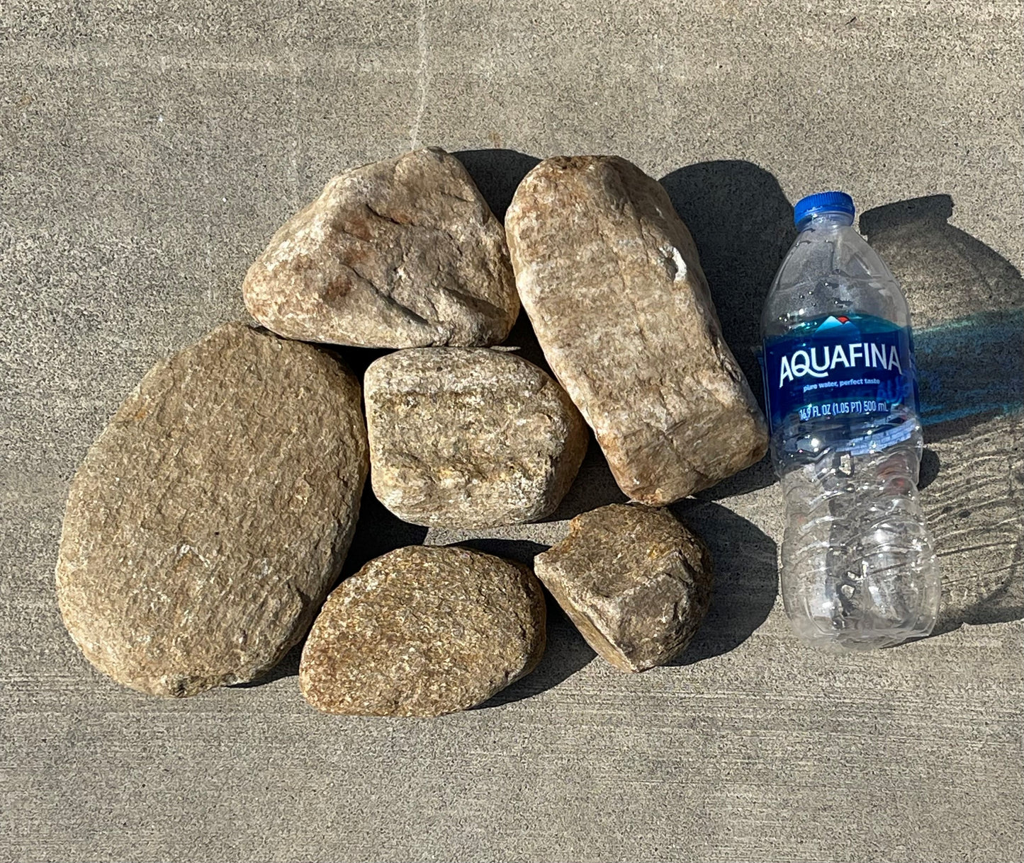 Honeycutt River Rock, Size 2-5" (Sold by Scoop)