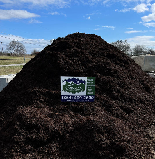 Double Ground Dyed Brown Mulch