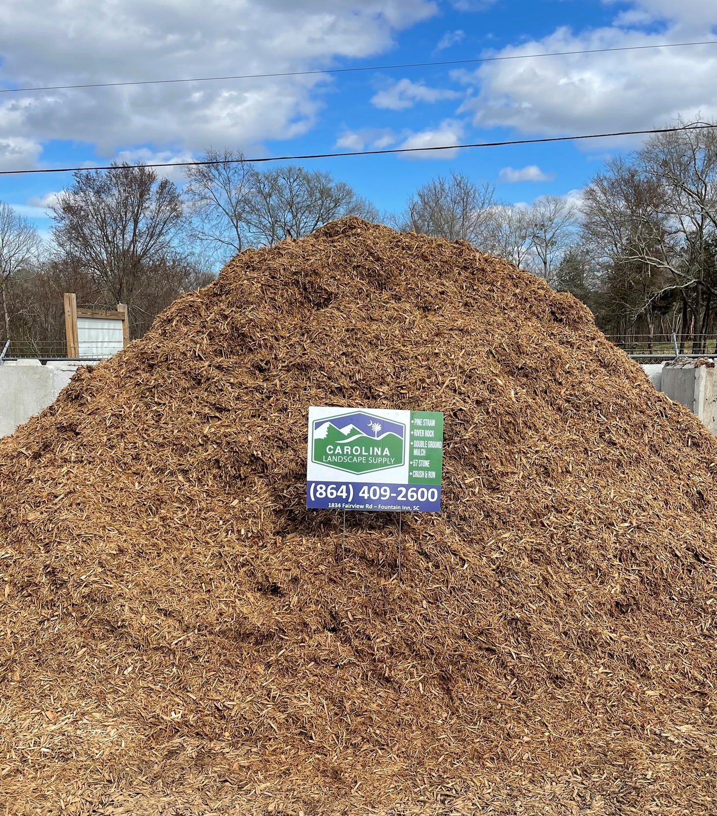 Double Ground Natural Mulch